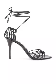 Сандалии Babylone Saint Laurent, цвет Nero