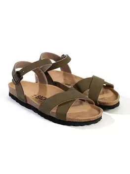 Сандалии BACKSUN, хаки