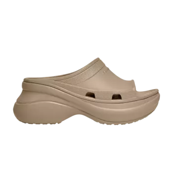 Сандалии Balenciaga Crocs x Balenciaga Wmns Pool Slide Sandal 'Beige', коричневый