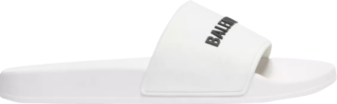Сандалии Balenciaga Pool Slides White, белый