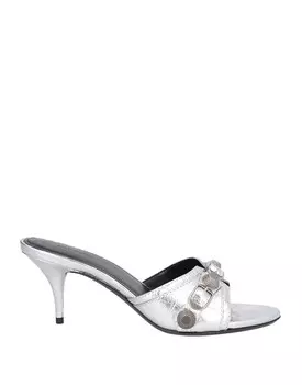 Сандалии Balenciaga, серебро