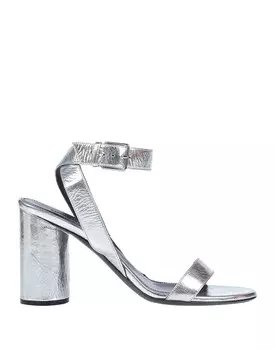 Сандалии Balenciaga, серебро