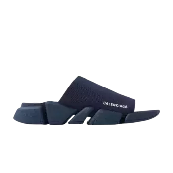 Сандалии Balenciaga Speed 2.0 Slide Sandal Navy, синий