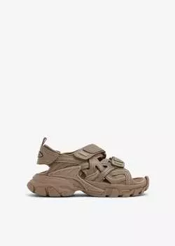 Сандалии Balenciaga Track, коричневый