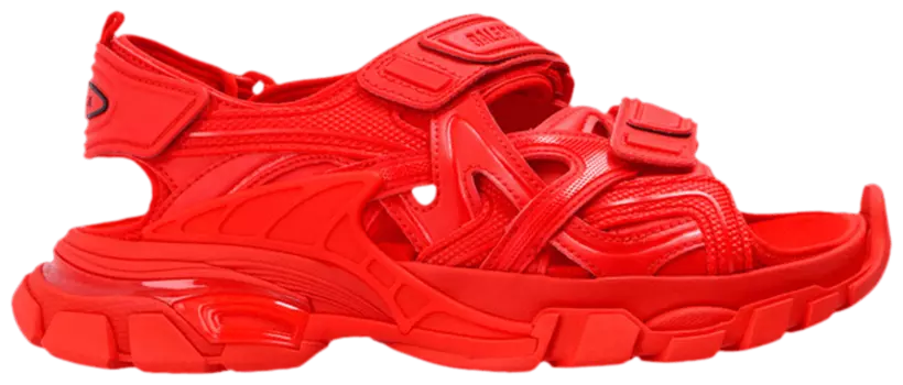 Сандалии Balenciaga Track Sandal Kids 'Full Red', красный