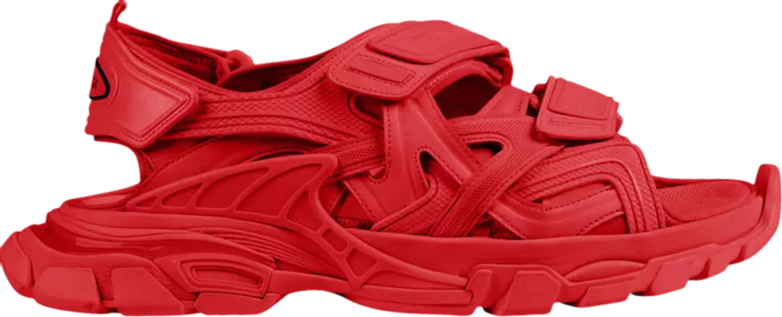 Сандалии Balenciaga Track Sandal Red, красный