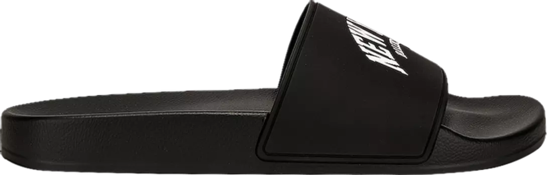 Сандалии Balenciaga Wmns Pool Slides Cities New York - Black, черный