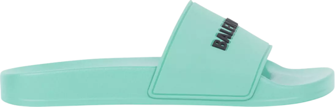 Сандалии Balenciaga Wmns Pool Slides Mint, зеленый