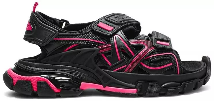 Сандалии Balenciaga Wmns Track Sandal 'Black Pink', черный