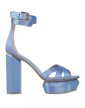 Сандалии Balmain, пастельный синий