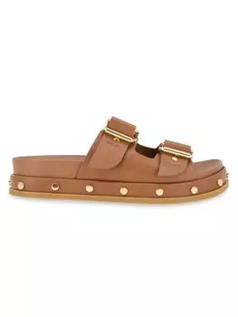 Сандалии Bamba на платформе с заклепками Bcbg, цвет Cognac