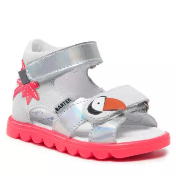 Сандалии Bartek, серое серебро