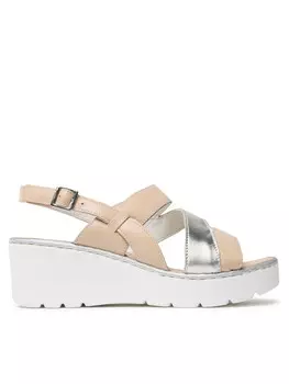 Сандалии Bata, бежевый