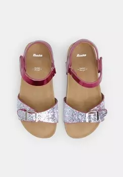 Сандалии Bata, неоновый розовый