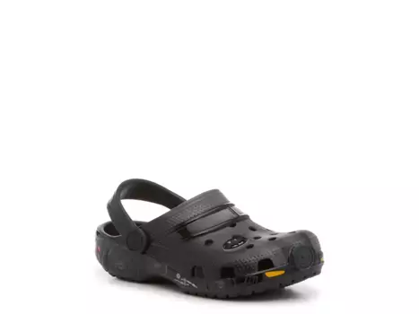 Сандалии Batman Batmobile Classic Clogs Crocs, черный