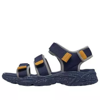 Сандалии beach sandals 'navy brown' Skechers, синий