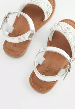 Сандалии Beaded Occasion Regular Fit Next, белый