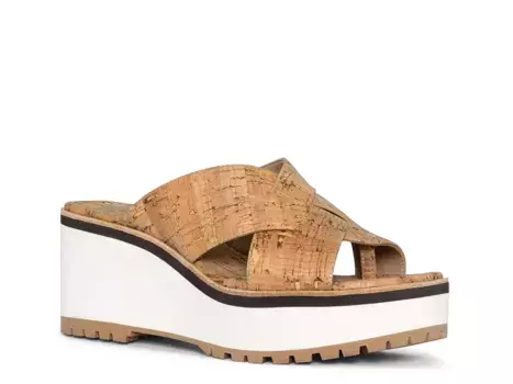 Сандалии Beaumont Wedge Sandal Donald J. Pliner, бежевый