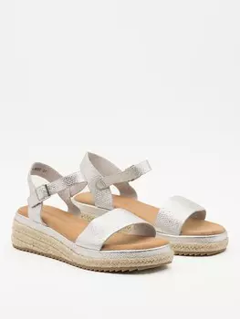 Сандалии Belucci Keilsandaletten, серебряный