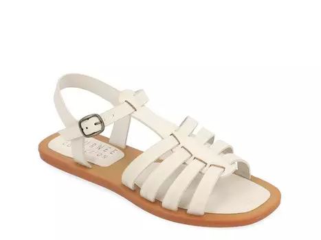 Сандалии Benicia из коллекции Journee Journee Collection, серо-коричневый