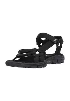 Сандалии Bernao с нескользящим всепогодным протектором CRUZ, цвет Black Solid