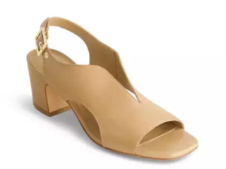 Сандалии Bernardo Bedford, песочного цвета, кожа