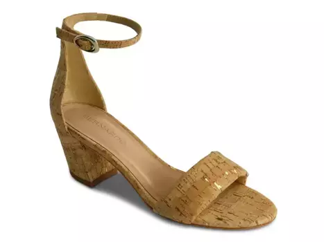 Сандалии Bernardo Bowie, пробка натурального бежевого цвета