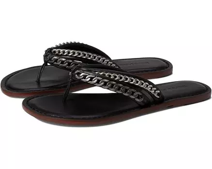 Сандалии Bernardo Miami Chain, цвет Black Antique Calf