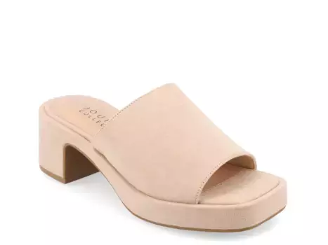 Сандалии Bessa Platform Sandal Journee Collection, цвет tan