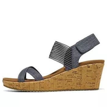 Сандалии beverlee-casual outing 'grey khaki' Skechers, серый