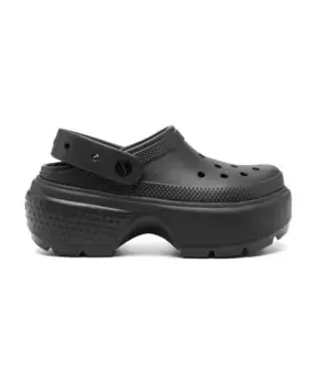 Сандалии без шнуровки с регулируемым ремешком Crocs, черный