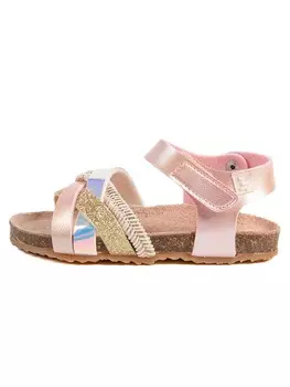 Сандалии billowy, розовый