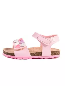 Сандалии billowy, розовый