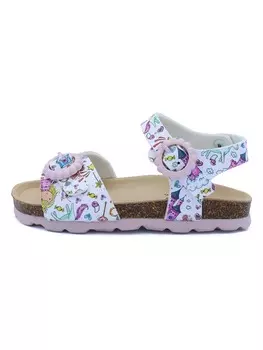 Сандалии billowy, розовый