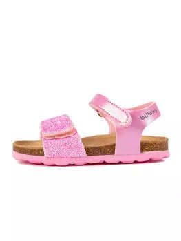 Сандалии billowy, розовый