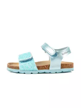 Сандалии billowy, светло-синий