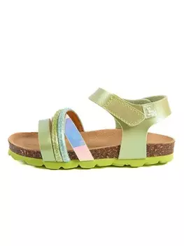 Сандалии billowy, зеленый