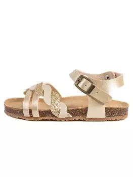 Сандалии billowy, золотой