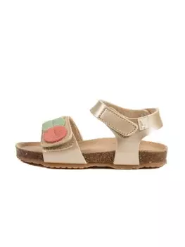 Сандалии billowy, золотой