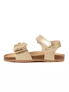 Сандалии billowy, золотой