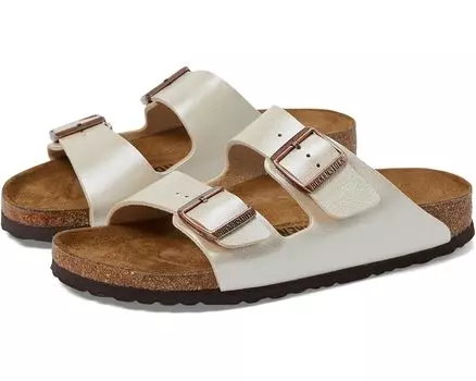 Сандалии Birkenstock Arizona Birko-Flor - Graceful, цвет Pearl White