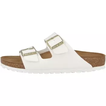 Сандалии Birkenstock Arizona Birko Flor Lack normal, белый