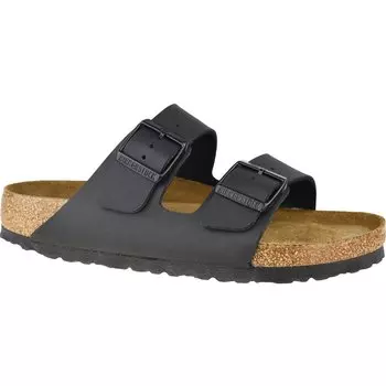 Сандалии Birkenstock Arizona Birko-Flor narrow soft insole, черный