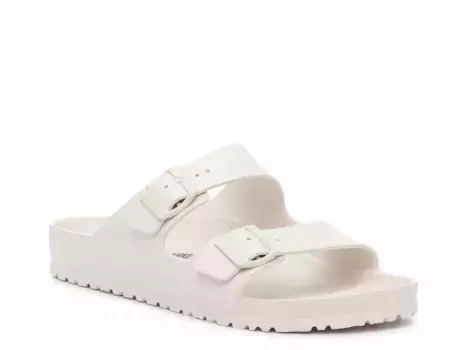 Сандалии Birkenstock Arizona Essentials Slide - мужские, бежевый, слоновая кость