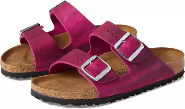 Сандалии Birkenstock Arizona - Oiled Leather, цвет Festival Fuchsia Oiled Leather 1