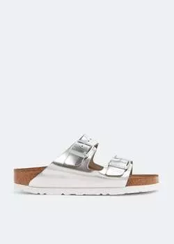 Сандалии BIRKENSTOCK Arizona sandals, серебряный