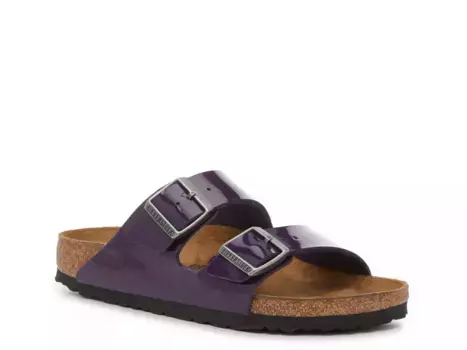 Сандалии Birkenstock Arizona Slide - женские, фиолетовые