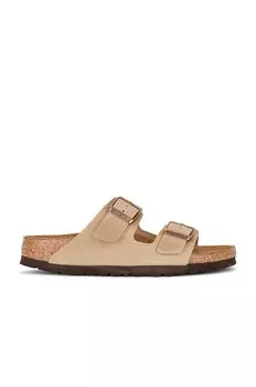 Сандалии BIRKENSTOCK Arizona Soft Footbed, цвет Tobacco Oiled