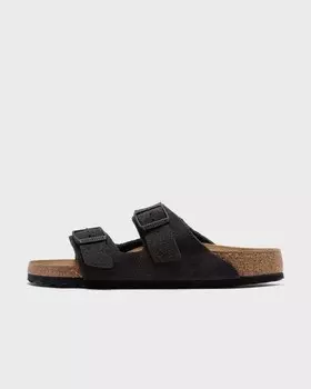 Сандалии Birkenstock Arizona Suede Leather, цвет velvet grey