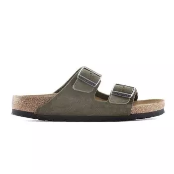 Сандалии Birkenstock Arizona Suede, зеленый
